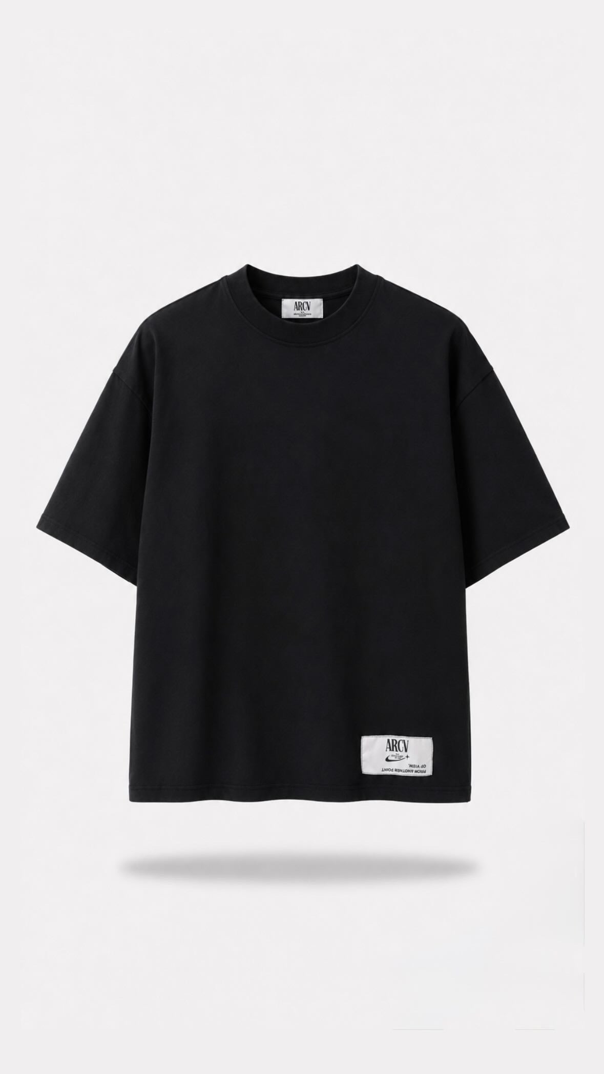 T-SHIRT ARCV BLACK